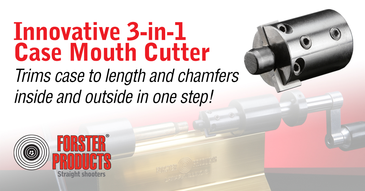 3-in-1 Case Mouth Cutters - Forster Products