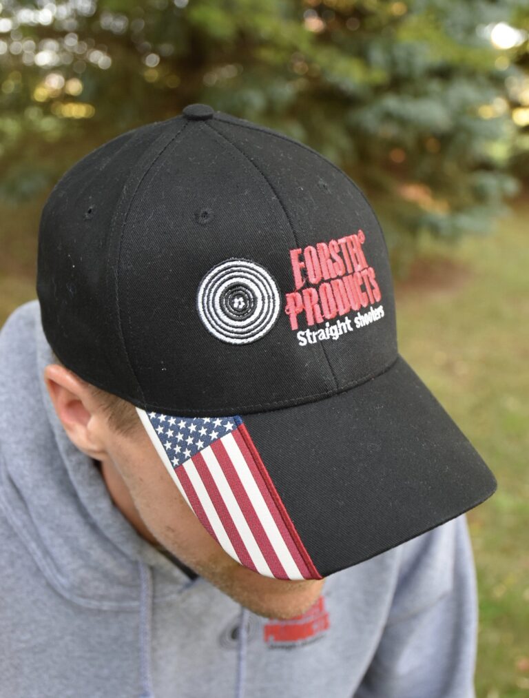Men’s Black Cap with Flag
