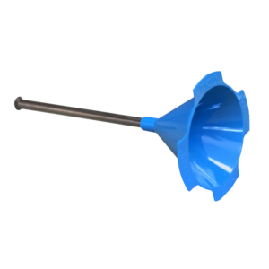 Powder Funnel With Long Drop Tube 400x400