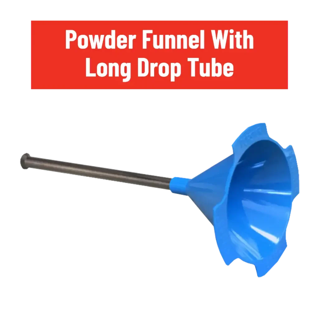 Powder Funnel With Long Drop Tube Reloading Kit
