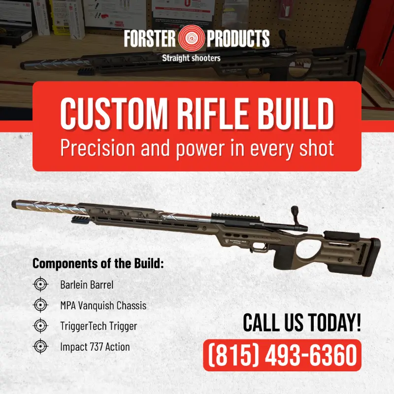 Custom rifle build forster products