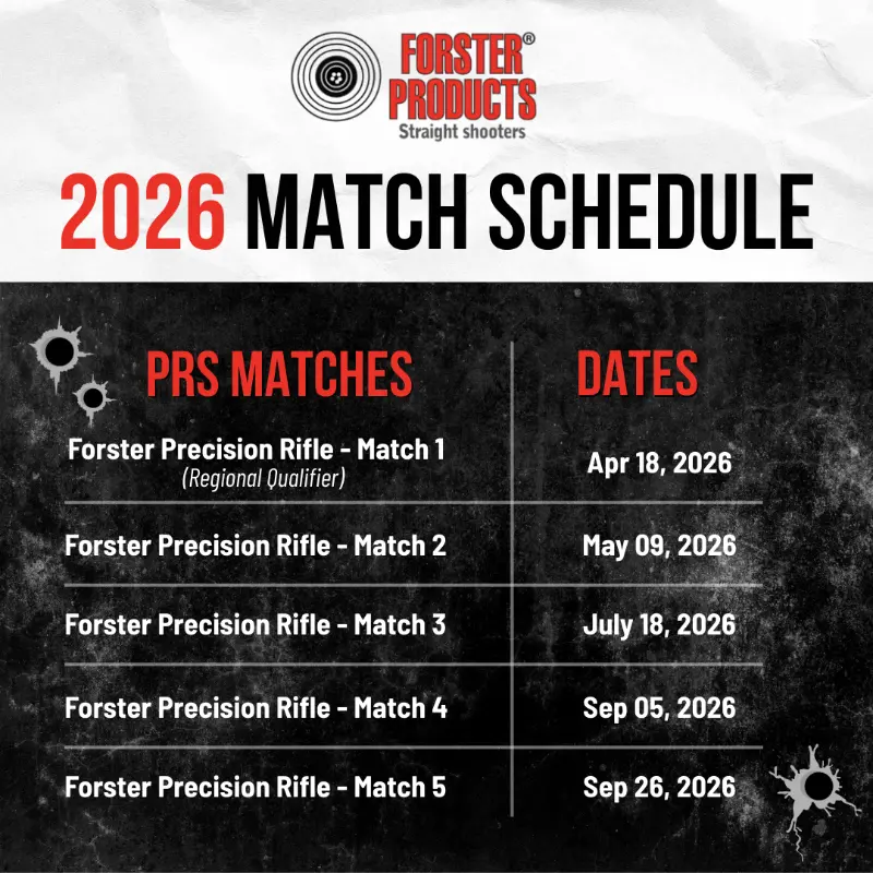 Prs matches forster products