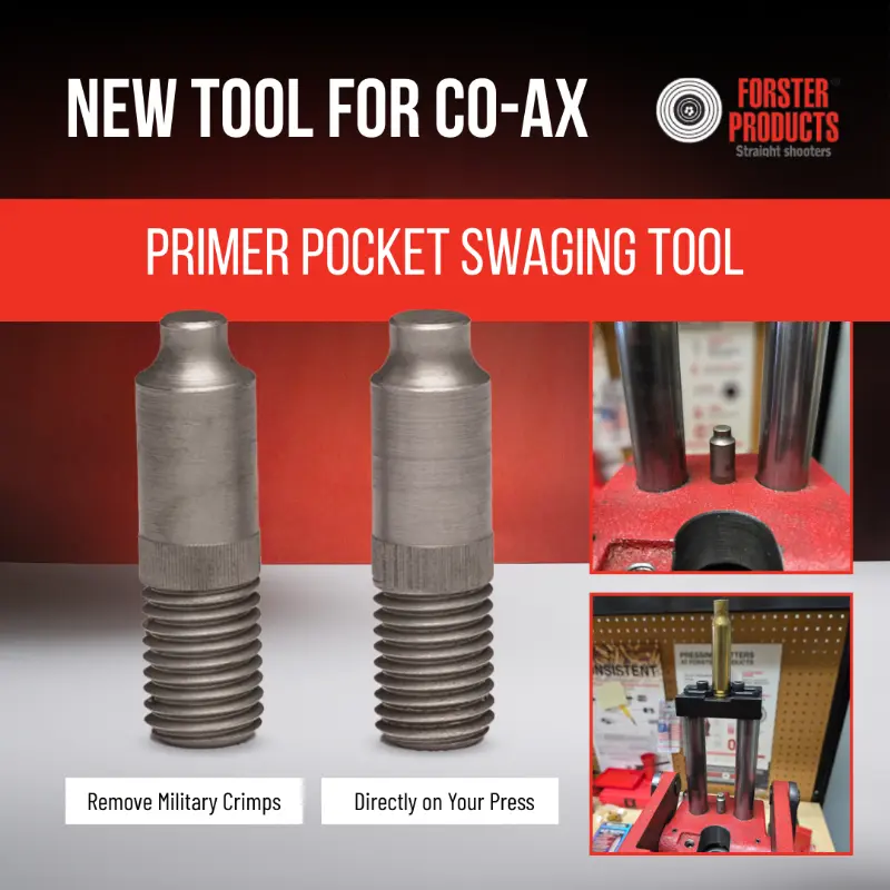 Primer pocket swag tool forster products