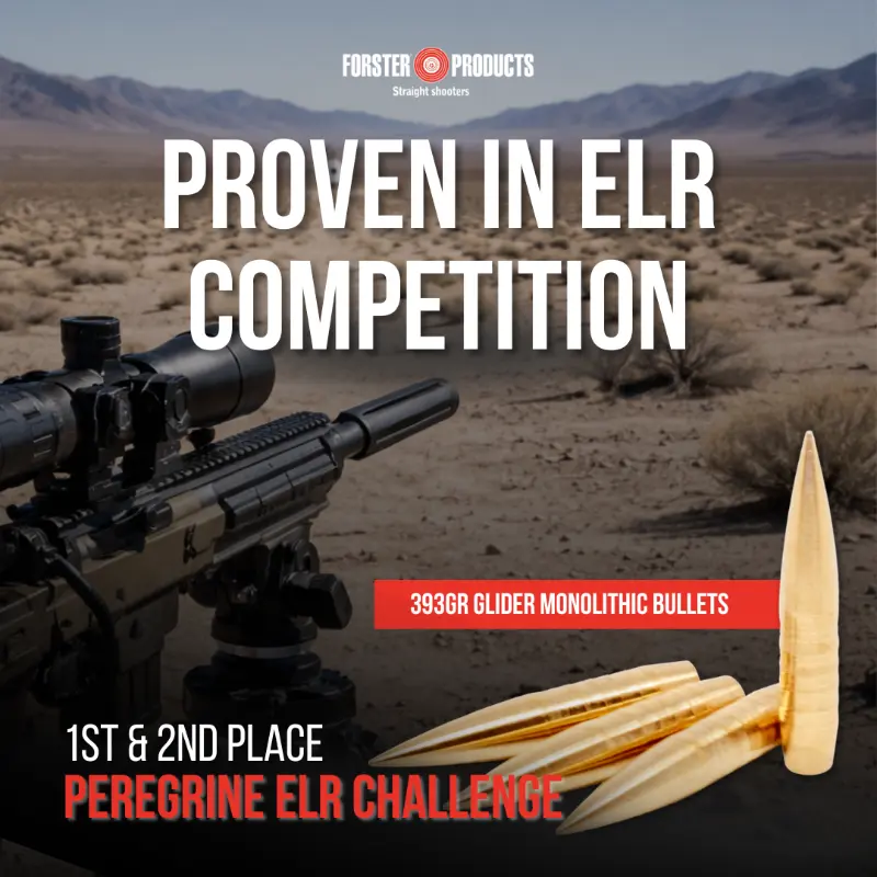 Glider & Plainsmaster Bullets Ad Forster Products