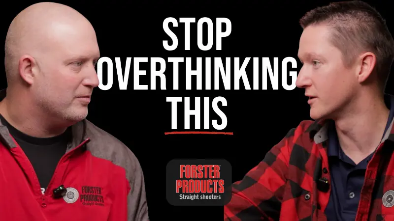 Stop overthinking this