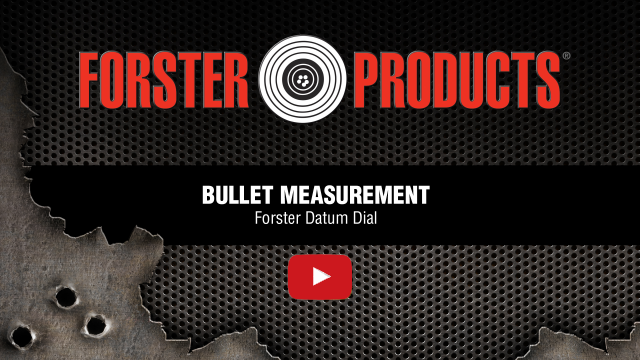 Datum Dial Bullet Measurement  at YouTube.com